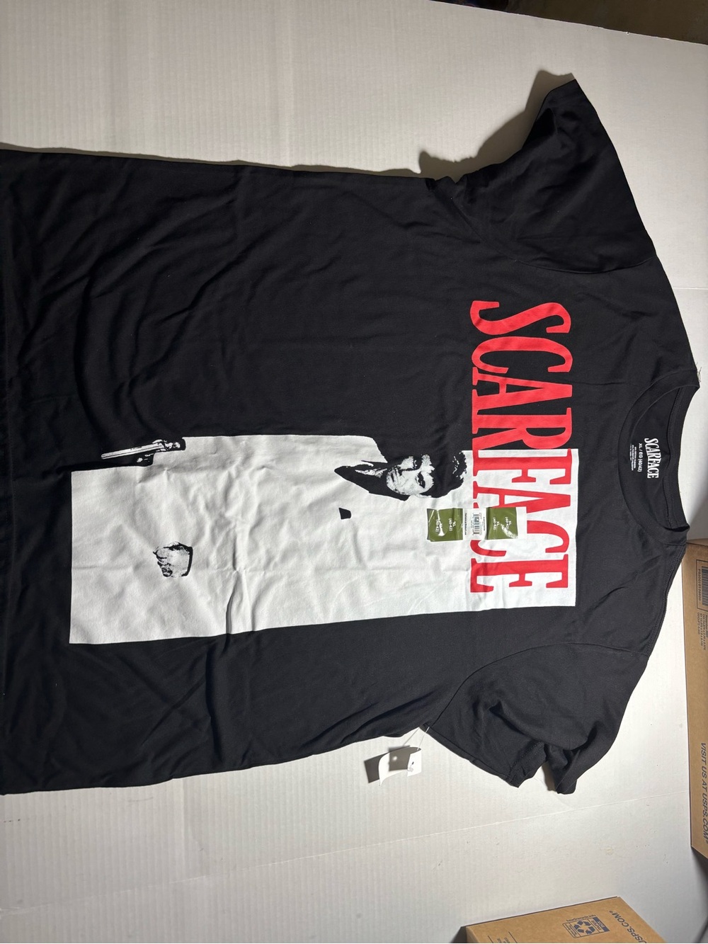 Scarface Logo Graphic Tee - Black/Red